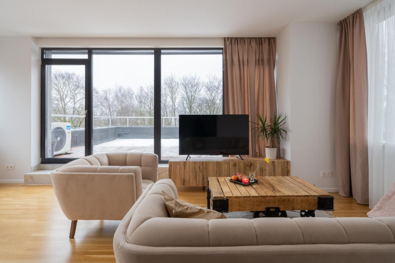 1-Bedroom Penthouse With Underground Parking Ρίγα Εξωτερικό φωτογραφία